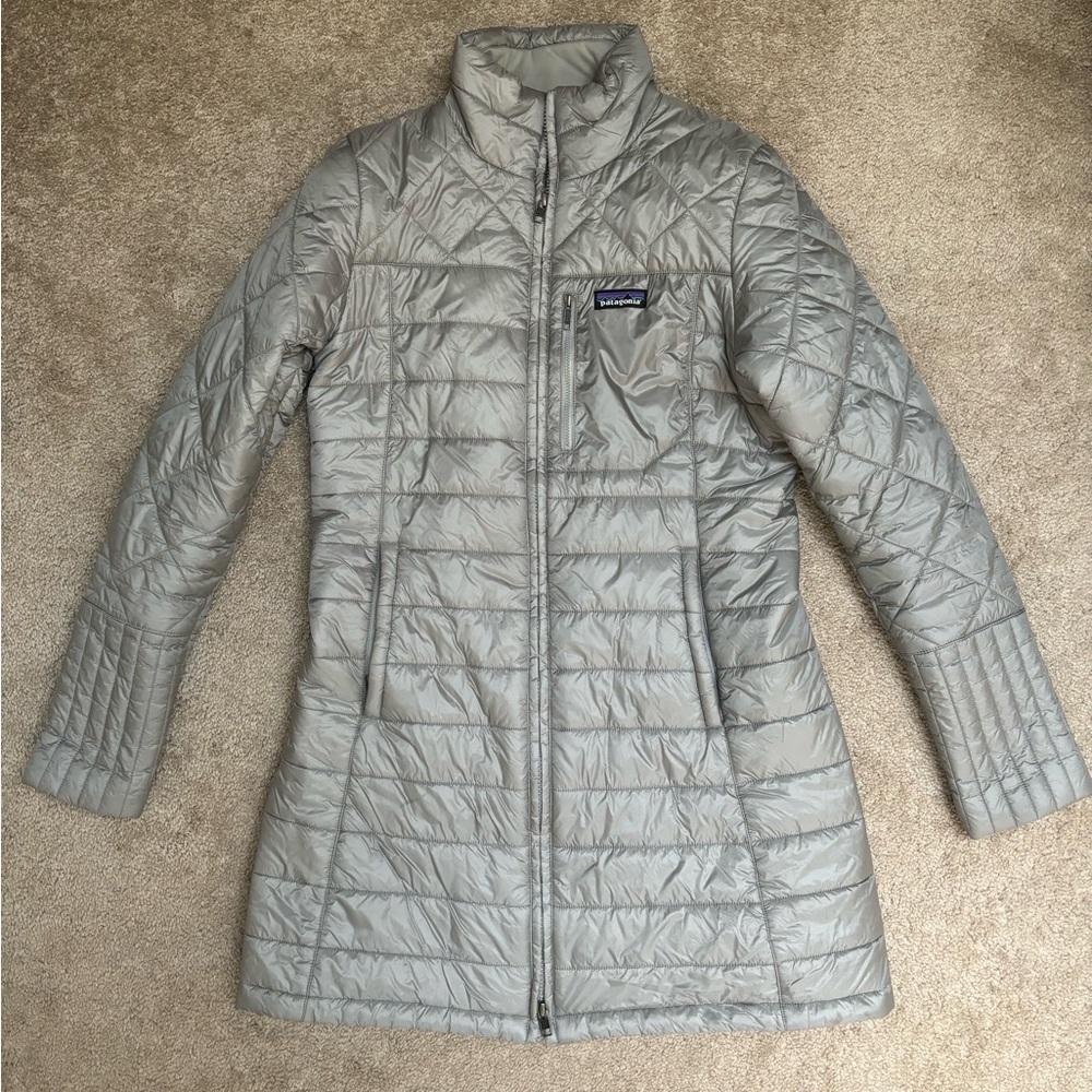 Patagonia coat Radalie Insulated Parka - puffer jacket Women's silver/grey
